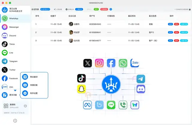 海王出海官网欧普同心圆与海王出海视觉对照